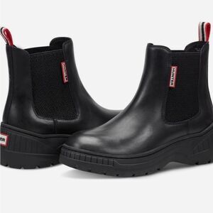 Hunter Neveah Waterproof  Booties- Black